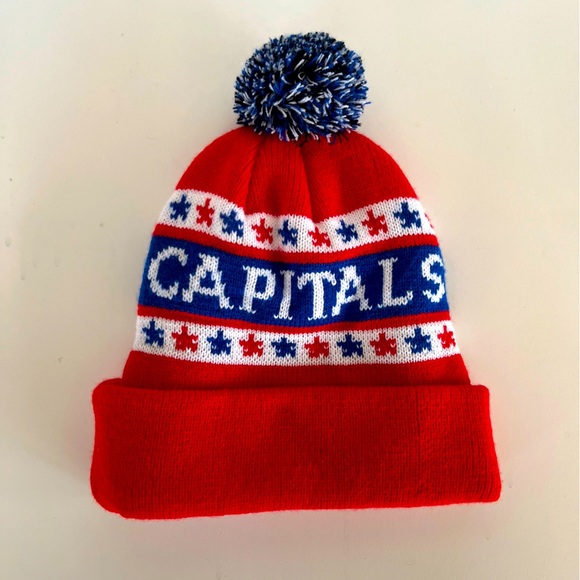 EUC Washington Capitals 50th Beanie 2025 SGA Stadium Giveaway - Picture 2 of 7